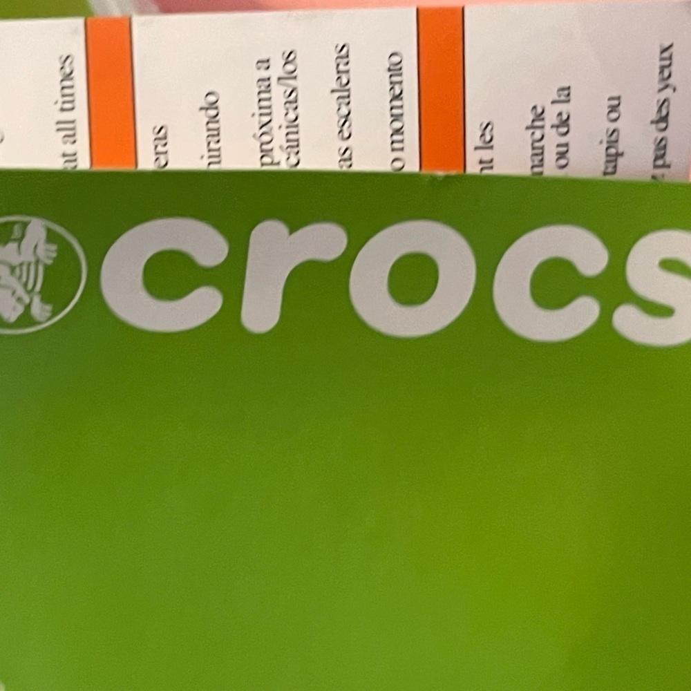 𝅺crocs Slip-On Sneakers for Kids Toddler Size 08. - Picture 12 of 15